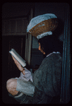 A supernumerary during a Metropolitan Opera tour of La forza del destino