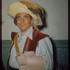 Chorus tenor Giacomo Giacaloni during a Metropolitan Opera tour of La forza del destino