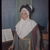 Cloe Elmo in costume for Gianni Schicchi at the Metropolitan Opera