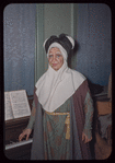 Cloe Elmo in costume for Gianni Schicchi at the Metropolitan Opera