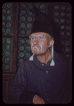 Lorenzo Alvary in costume for Gianni Schicchi at the Metropolitan Opera