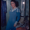 Licia Albanese in costume for Gianni Schicchi at the Metropolitan Opera