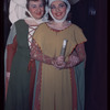 Thelma Votipka and Paula Lenchner in costume for Gianni Schicchi at the Metropolitan Opera