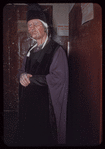 Lorenzo Alvary in costume for Gianni Schicchi at the Metropolitan Opera