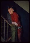 Dancer Gloria Lyons during a Metropolitan Opera tour of Gianni Schicchi