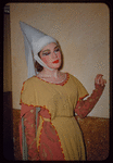 Paula Lenchner during a Metropolitan Opera tour of Gianni Schicchi