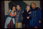 Jean Madeira, Richard Tucker (?), Hilde Güden, and Leonard Warren in Cleveland during a Metropolitan Opera tour of Rigoletto
