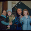 Richard Tucker, Thelma Votipka, Leonard Warren, and Hilde Güden in Cleveland during a Metropolitan Opera tour of Rigoletto