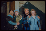 Richard Tucker, Thelma Votipka, Leonard Warren, and Hilde Güden in Cleveland during a Metropolitan Opera tour of Rigoletto