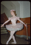 Dancer Gisela Weidner in costume for La Gioconda at the Metropolitan Opera