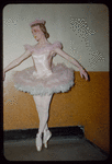 Dancer Gisela Weidner in costume for La Gioconda at the Metropolitan Opera