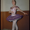 Dancer Nancy King in costume for La Gioconda at the Metropolitan Opera