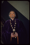 Chorus tenor Max Alperstein in costume for La Gioconda at the Metropolitan Opera