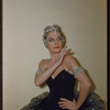 Dancer Mia Slavenska in costume for La Gioconda at the Metropolitan Opera
