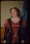 Zinka Milanov in costume for La Gioconda at the Metropolitan Opera