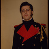 Louis Sgarro in costume for Eugene Onegin at the Metropolitan Opera