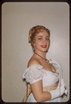 Rosalind Elias in costume for Eugene Onegin at the Metropolitan Opera