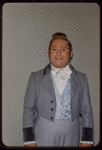 Richard Tucker in costume for Eugene Onegin at the Metropolitan Opera