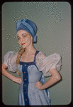 Dancer Suzanne Ames in costume for Eugene Onegin at the Metropolitan Opera