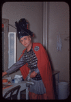 Set Svanholm in costume for Götterdämmerung at the Metropolitan Opera