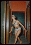 Dancer Janet Collins during a Metropolitan Opera tour of Samson et Dalila