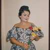 Victoria de los Angeles in costume for Martha at the Metropolitan Opera