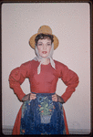 Unidentified performer in costume for Martha at the Metropolitan Opera