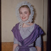 Chorus extra Betty Loyd during a Metropolitan Opera tour of Faust