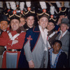 Chorus members during a Metropolitan Opera tour of Faust