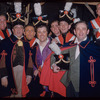 Chorus members during a Metropolitan Opera tour of Faust