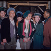Chorus members during a Metropolitan Opera tour of Faust