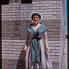 Chorus soprano Frederica Fondo during a Metropolitan Opera tour of Faust