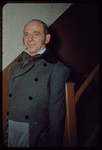 Chorus tenor Abraham Tamres during a Metropolitan Opera tour of Faust