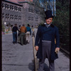 Chorus tenor Frank D'Elia during a Metropolitan Opera tour of Faust