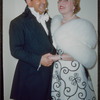 Richard Tucker and his wife Sara Perelmuth Tucker during a Metropolitan Opera tour of Faust