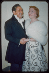 Richard Tucker and his wife Sara Perelmuth Tucker during a Metropolitan Opera tour of Faust
