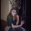 Dancer Gisella Weidner during a Metropolitan Opera tour of Faust