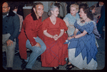 Chorus members during a Metropolitan Opera tour of Faust