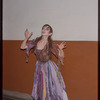 Dancer Zebra Nevins during a Metropolitan Opera tour of Faust