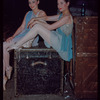 Dancers Gudrun Lober and Gloria Lyons during a Metropolitan Opera tour of Faust