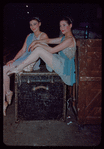 Dancers Gudrun Lober and Gloria Lyons during a Metropolitan Opera tour of Faust