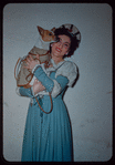 Chorus soprano Frederica Fondo during a Metropolitan Opera tour of Faust