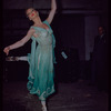 Dancer Sura Gesben (?) during a Metropolitan Opera tour of Faust