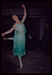 Dancer Sura Gesben (?) during a Metropolitan Opera tour of Faust