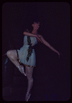 Dancer Janet Lowenstein during a Metropolitan Opera tour of Faust