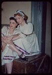 Dancers Francine Bond and Sylvia Kemp during a Metropolitan Opera tour of Faust