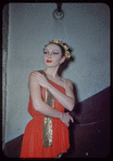 Dancer Zebra Nevins during a Metropolitan Opera tour of Faust