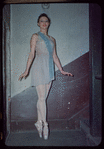 Dancer Gudrun Lober during a Metropolitan Opera tour of Faust