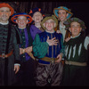 Chorus members during a Metropolitan Opera tour of Faust