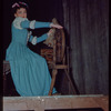 Chorus soprano Frederica Fondo during a Metropolitan Opera tour of Faust